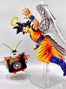 バンプレスト 一番くじ ドラゴンボール 未来への決闘！！ ラストワン賞 孫悟空（界王様付） フィギュア フルリペイント 二次元彩色　2D