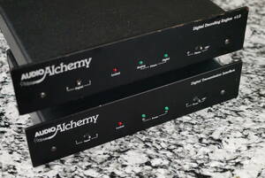 AUDIO Alchemy　オーディオ・アルケミー　DDE v1.0 + DTI　D/Aコンバーター　D/Ｄコンバーター　2台セット！　動作品！　CD　デジタル