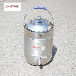 ◯ MINTAGE ミンテージ ウォータージャグ Hot&Cold Water Pot innova 10 Litres アウトドア キャンプ用品／中古