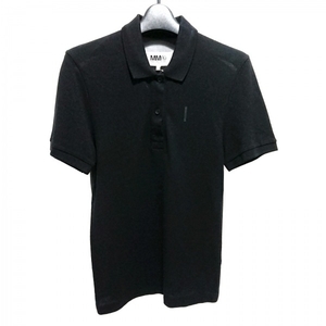 エムエムシックス MM6 半袖ポロシャツ サイズS - 黒 レディース シースルー/2015年 トップス