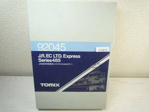 GT6670　TOMIX　鉄道模型Nゲージ　92045　JR485系特急電車（かがやき・きらめきカラー）セット