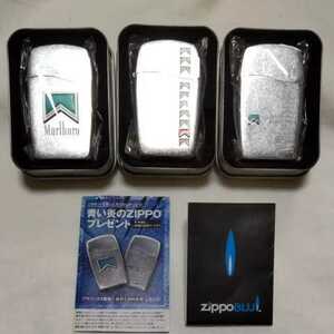 ZIPPO BLU Marlboro　マールボロ　ガスライター　3個セット