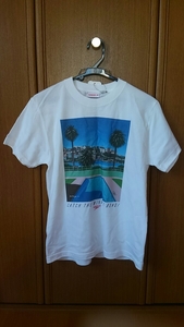 speedo　永井博　コラボレーション　半袖Tシャツ　Sサイズ 新品未使用　ゴールドウイン　即決　白色　ビーチ　