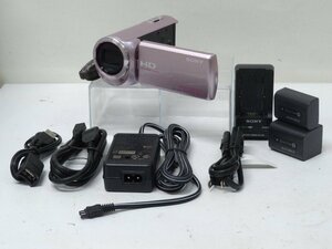 レ■/Zこ7874　ソニー SONY HANDYCAM HD ビデオカメラ HDR-CX390 撮影OK バッテリー2個、充電器等 付 / ジャンク 保証無