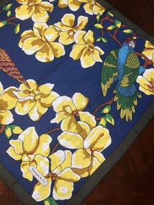 Tiffany&Co. ◯ ティファニー ◯ シルク スカーフ 大判 鳥柄 バード アジアン エキゾチック アニマル シルクスカーフ 