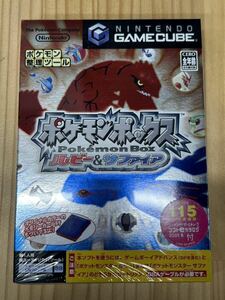 未開封 ポケモンボックス ルビー サファイア メモリーカード59付き ゲームキューブ Nintendo Pokemon Pokmon 