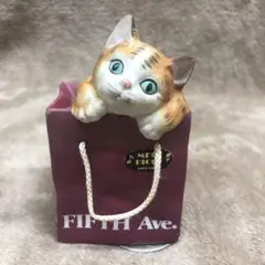 加藤工芸　KATO KOGEI  陶器製  オルゴール　猫　ねこ