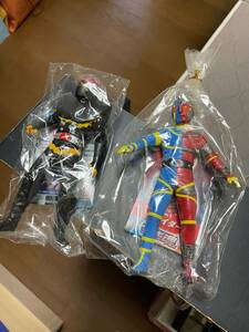 【未使用品】【美品】ソフビ魂　キカイダー＆ハカイダー