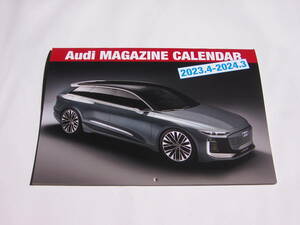 Audi MAGAZINE 2023 アウディ・マガジン　特性オリジナルカレンダー　4月はじまり　2023.4-2024.3