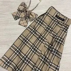 PINK-latteのスカートとリボン帯のセット
