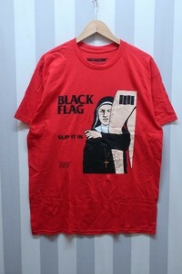 2-7581A/BLACKFLAGSLIP IT IN Tシャツ ブラック・フラッグ 送料200円