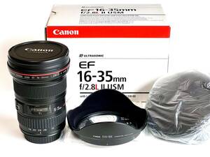 Canon キャノン EF16-35mm F2.8L II USM オマケ有 【未使用 極美品】