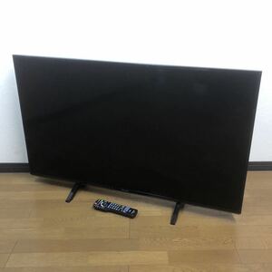 T□ Panasonic パナソニック ハイビジョン 液晶テレビ TH-49FX600 2018年製 49型 49インチ インターネット TV 動作確認済み □24022301