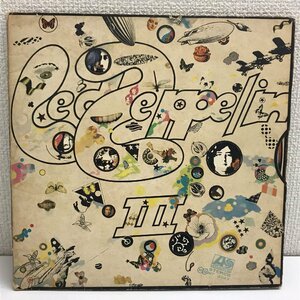 中古品 現状渡し Led Zeppelin レッドツェッペリン Led ZeppeliⅢ LPレコード ※動作未確認 質屋出品