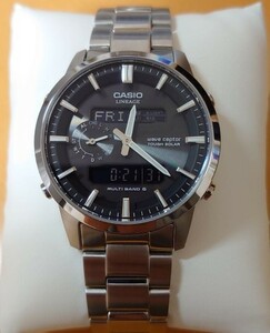 【カシオ】 リニエージ 新品 腕時計 LCW-M600D-1BJF シルバー 電波ソーラー 未使用品 メンズ 男性 CASIO