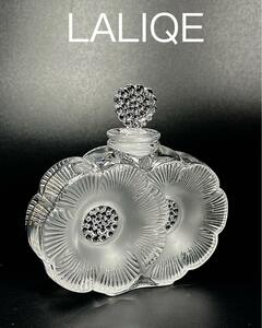 【美品】ラリック Lalique 香水瓶 デューフルール ビンテージ サイン有