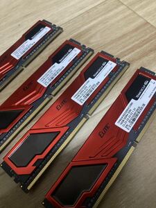 DDR4 3200Mhz PC4-25600 16GBx4枚（32GBkit） デスクトップ用メモリ セット