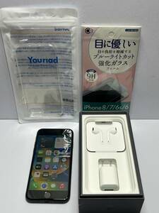 ザ・500円　iPhone　８　64GB　MQ782J/A　SIMフリー　ブラック