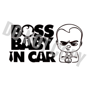 1 送料無料 Baby in Car　白　ステッカー　カッティングシール　ベビーインカー