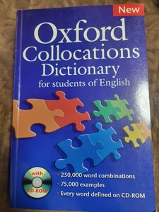 Oxford Collocations Dictionary For Students of English (Book & CD-ROM)