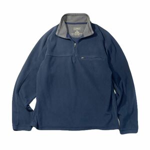 ◆アウトドア/L.L.BEAN/ハーフジップ /フリース/プルオーバー /トップス/シャツ/ジャケット/古着 /エルエルビーン/メンズM