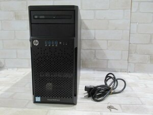 ▲11340 TTPC 0947m HPE【 ProLiant ML30 Gen9 】【 OS無 / Xeon E3-1220 v5 3.0GHz / 16.0GB / HDD:1TB SAS 2.5インチ×2 】鍵付