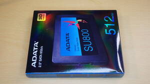 【SATA6Gbps・512GB】ADATA Ultimate SSD SU800 厚さ7mm MTBF200万時間 読み出し最大560MB/s、書き込み最大520MB/s 3D NAND