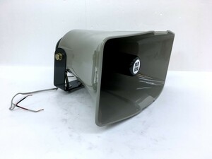 【同梱不可】【140】中古品 National CY-612SD トランペットスピーカー 50W 16Ω 400mm×200mm 拡声器 動作OK