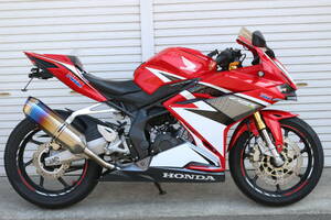 HONDA CBR250RR(MC51)改 エンデュランスマフラー カスタム レッド/ホワイト ETC2.0 綺麗 神奈川県 税込み 即決 追加画像あり