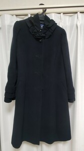 エムズグレイシー　ロングコート コート ウール アウター　サイズ38　美品　黒