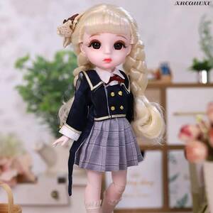 リアルに動く 球体関節人形 服 靴 Qingfeng 1/6 BJD フィギュア ドール 可動 ジョイント インテリア おままごと 女の子 おもちゃ ホビー