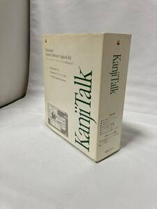 動作未確認　Apple アップル　Kanji Talk 漢字Talk 6.0.7 システムソフトウェア　アップグレードキット　Macintosh マック　M6017J/A