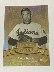 EARLY WYNN 2005 UD UPPER DECK REFLECTIONS LEGENDARY REFLECTIONS INDIANS 即決