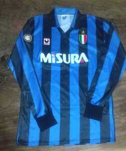 値下げ交渉 89-90 ドイツトリオ インテル 長袖 uhlsport 西ドイツ製 検)1989 1990 INTER MILAN SCUDETTO MISURA L/S WEST GERMANY MATTHAUS