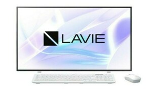 NEC　エヌイーシー デスクトップパソコン LAVIE A27　　(ダブルチューナ) ファインホワイト　 PC-A2757BZW-2　 [27型 /intel