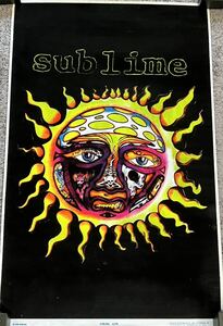 美品★ビンテージ　sublimeのポスター　1998年　40oz to freedom（画鋲穴なし）