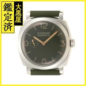 PANERAI パネライ ラジオミール PAM00995 ステンレススチール／レザー／ラバー グリーン文字盤 自動巻き 2019年正規品【472】