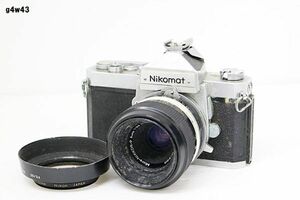 G4w43 Nikon FT F3.5 55mm カメラ シャッター× レンズ固着 その他動作未確認 60サイズ