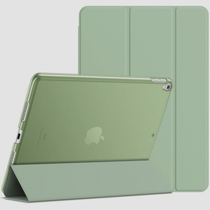 送料無料★JEDirect iPad Air 3/Pro 10.5 ケース 三つ折スタンド オートスリープ機能 (抹茶グリーン)