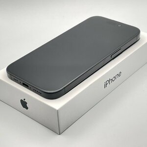 中古美品 Apple アップル iPhone 15 128GB ブラック SIMロックなし SIMフリー