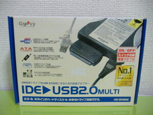 【Groovy USB2.0 TO SATA 変換ケーブル UD-303SM 】
