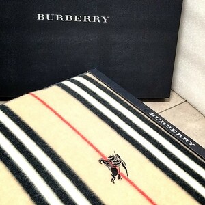 g2401183 BURBERRY　LONDON　バーバリー　ロンドン　毛布　ウール毛布　