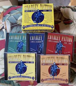 Charley Patton 5CD Box Set Complete Recordings 1929 - 1934 (Remastered) チャーリーパットン Delta Blues