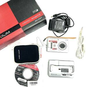 Y608 コンパクトデジタルカメラ CASIO カシオ EXILIM エクシリム EX-Z7 5.8mm-17.4mm 5.0MEGA PIXELS ジャンク品 中古 訳あり