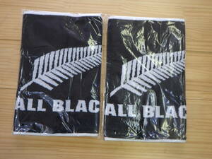 オールブラックス(All Blacks) ジャガードフェイスタオル　2枚　約80cm×34cm