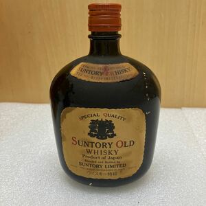 MK5473 ■古め サントリー Suntory OLD オールド 英語表記 ジャパニーズ ウイスキー Whisky 古酒旧酒オールドボトル 20240126