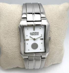 【電池交換済み】ALFREDO VERSACE アルフレッド ヴェルサーチ V791S クォーツ メンズ 腕時計 