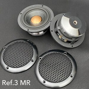 【保証付】【国内正規品】Mapletech Audio(メイプルテックオーディオ) Ref.３MR フラッグシップ3インチスコーカー ペア(ワイドレンジ)