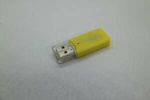 micro SD USB カードリーダー USB2.0 イエロー ② 送料84円～ 