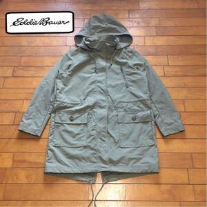 ★【 Eddie Bauer 】★レディース M65 モッズパーカー フィッシュテールパーカー★サイズ M★O675